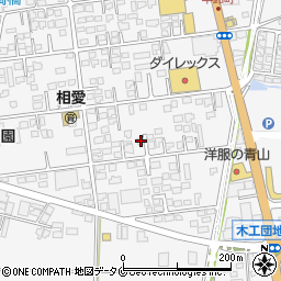 宮崎県都城市早鈴町1561周辺の地図