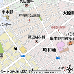 鹿児島県いちき串木野市昭和通36周辺の地図