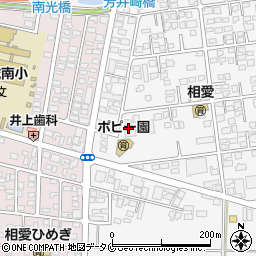 宮崎県都城市早鈴町1591-4周辺の地図