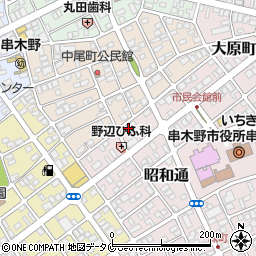鹿児島県いちき串木野市昭和通37周辺の地図