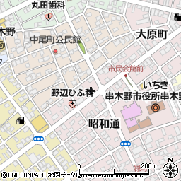 鹿児島県いちき串木野市昭和通43周辺の地図
