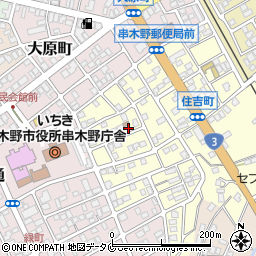 鹿児島県いちき串木野市住吉町149周辺の地図