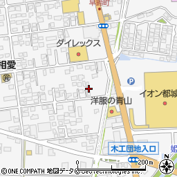 宮崎県都城市早鈴町1567周辺の地図