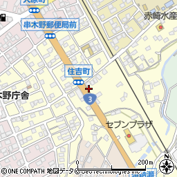 鹿児島県いちき串木野市住吉町11244周辺の地図