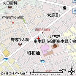 鹿児島県いちき串木野市昭和通106周辺の地図