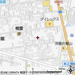 宮崎県都城市早鈴町1561-1周辺の地図