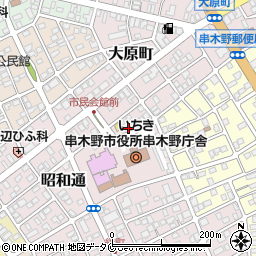 鹿児島県いちき串木野市昭和通114周辺の地図