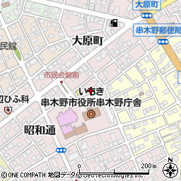 鹿児島県いちき串木野市昭和通112周辺の地図