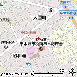 鹿児島県いちき串木野市昭和通115周辺の地図