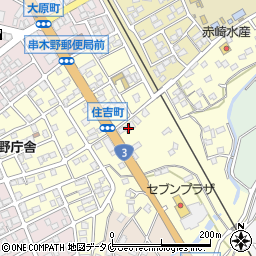 鹿児島県いちき串木野市住吉町11250-1周辺の地図