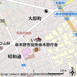 鹿児島県いちき串木野市昭和通111周辺の地図
