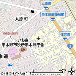 鹿児島県いちき串木野市住吉町126-2周辺の地図