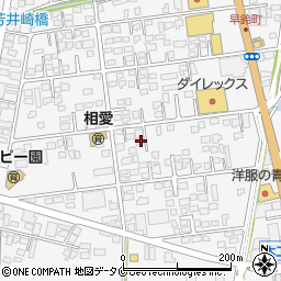 宮崎県都城市早鈴町1580周辺の地図