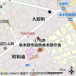 鹿児島県いちき串木野市昭和通94周辺の地図