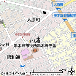 鹿児島県いちき串木野市昭和通88周辺の地図
