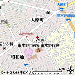 鹿児島県いちき串木野市昭和通91周辺の地図