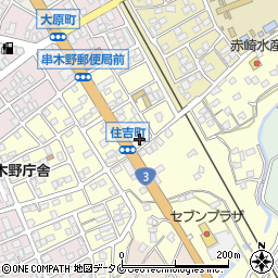鹿児島県いちき串木野市住吉町106周辺の地図