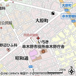 鹿児島県いちき串木野市昭和通82周辺の地図