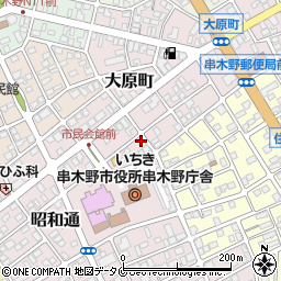 鹿児島県いちき串木野市昭和通87周辺の地図