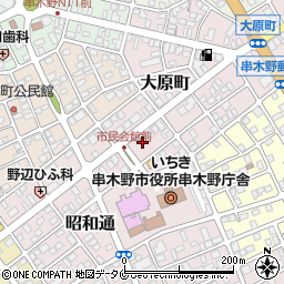 鹿児島県いちき串木野市昭和通75周辺の地図