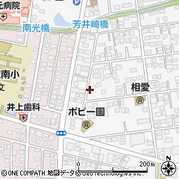 宮崎県都城市早鈴町1592-3周辺の地図