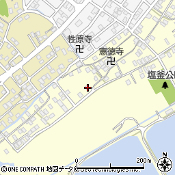 鹿児島県姶良市東餅田4100-1周辺の地図