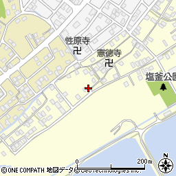 鹿児島県姶良市東餅田4099-3周辺の地図