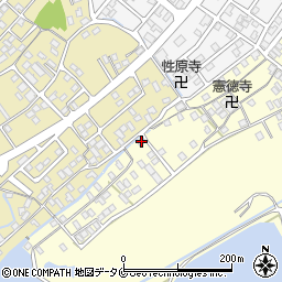 鹿児島県姶良市東餅田4109周辺の地図