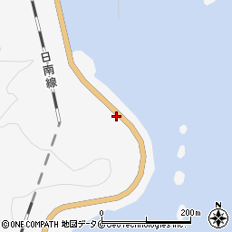 宮崎県日南市伊比井2885周辺の地図