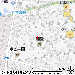 宮崎県都城市早鈴町1597-2周辺の地図