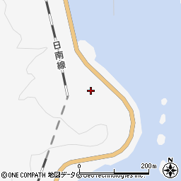 宮崎県日南市伊比井2894周辺の地図