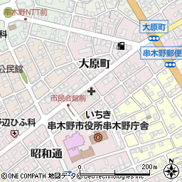 鹿児島県いちき串木野市昭和通71周辺の地図