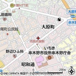 鹿児島県いちき串木野市昭和通62周辺の地図
