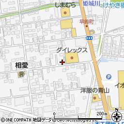 宮崎県都城市早鈴町1607-4周辺の地図