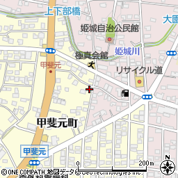 宮崎県都城市甲斐元町14-9周辺の地図
