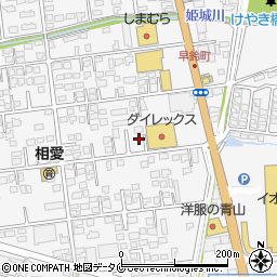 宮崎県都城市早鈴町1607周辺の地図