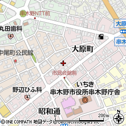 鹿児島県いちき串木野市昭和通63周辺の地図