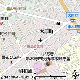 鹿児島県いちき串木野市昭和通68周辺の地図