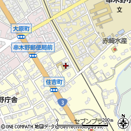 鹿児島県いちき串木野市住吉町95-2周辺の地図