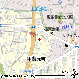 宮崎県都城市甲斐元町14-2周辺の地図