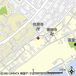 鹿児島県姶良市東餅田4099-5周辺の地図