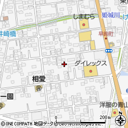 宮崎県都城市早鈴町1624-1周辺の地図