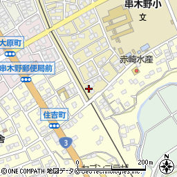 鹿児島県いちき串木野市日出町158周辺の地図