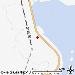 宮崎県日南市伊比井2909周辺の地図