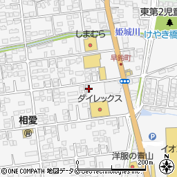 宮崎県都城市早鈴町1621周辺の地図