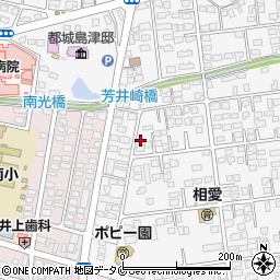 宮崎県都城市早鈴町1633-1周辺の地図