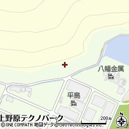 鹿児島県霧島市国分上野原テクノパーク7周辺の地図