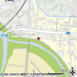 宮崎県都城市甲斐元町7周辺の地図