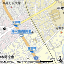 鹿児島県いちき串木野市住吉町87周辺の地図