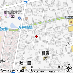 宮崎県都城市早鈴町1635-6周辺の地図